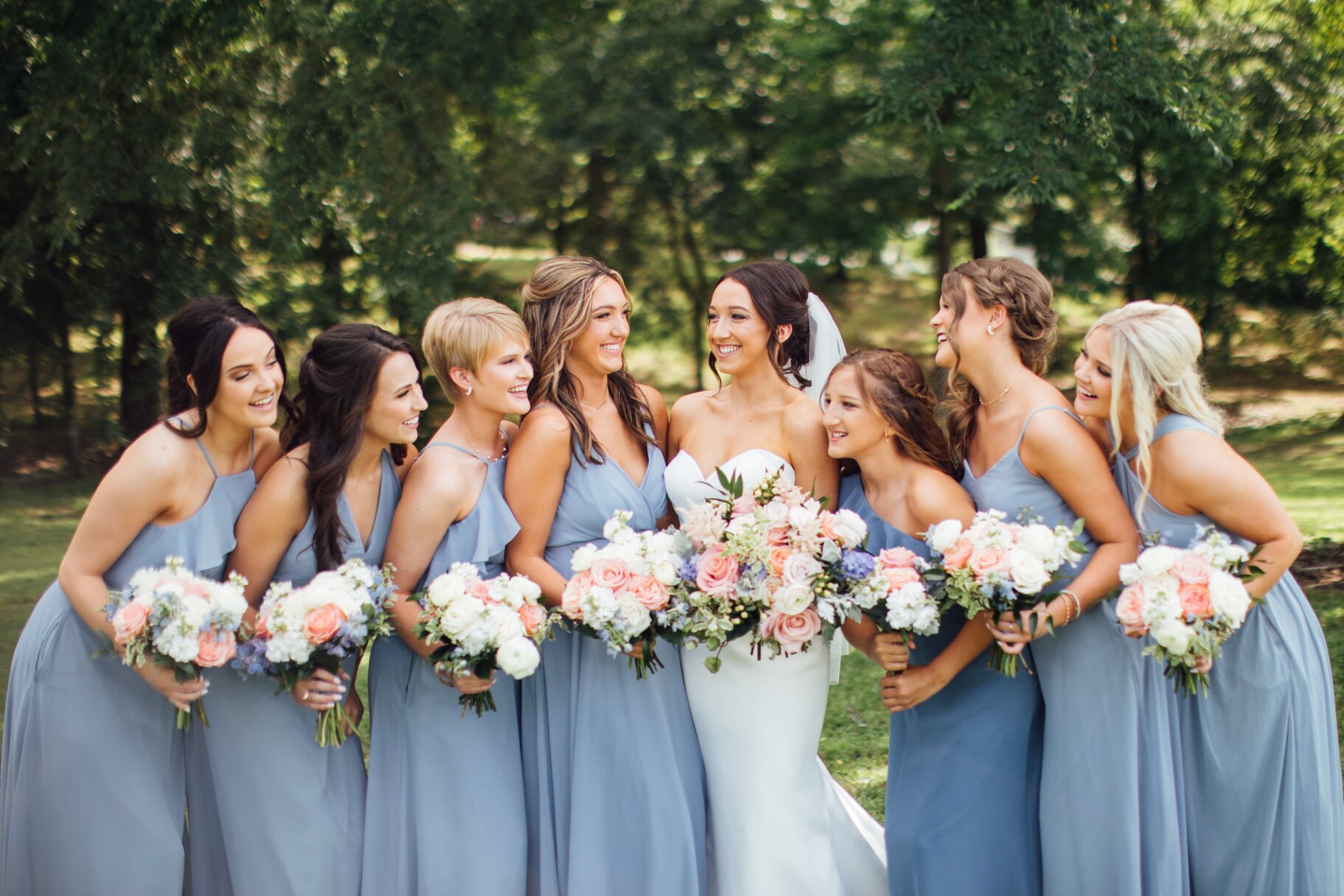 Tyler tx Bridesmaid Bouquet Pastel Colors